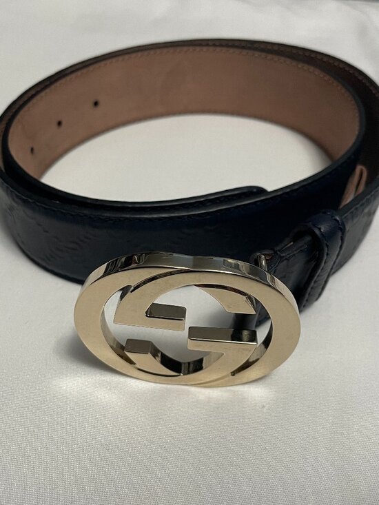Gucci Womens Belt GG Double Buckel Style 114876-AA61E main image 4